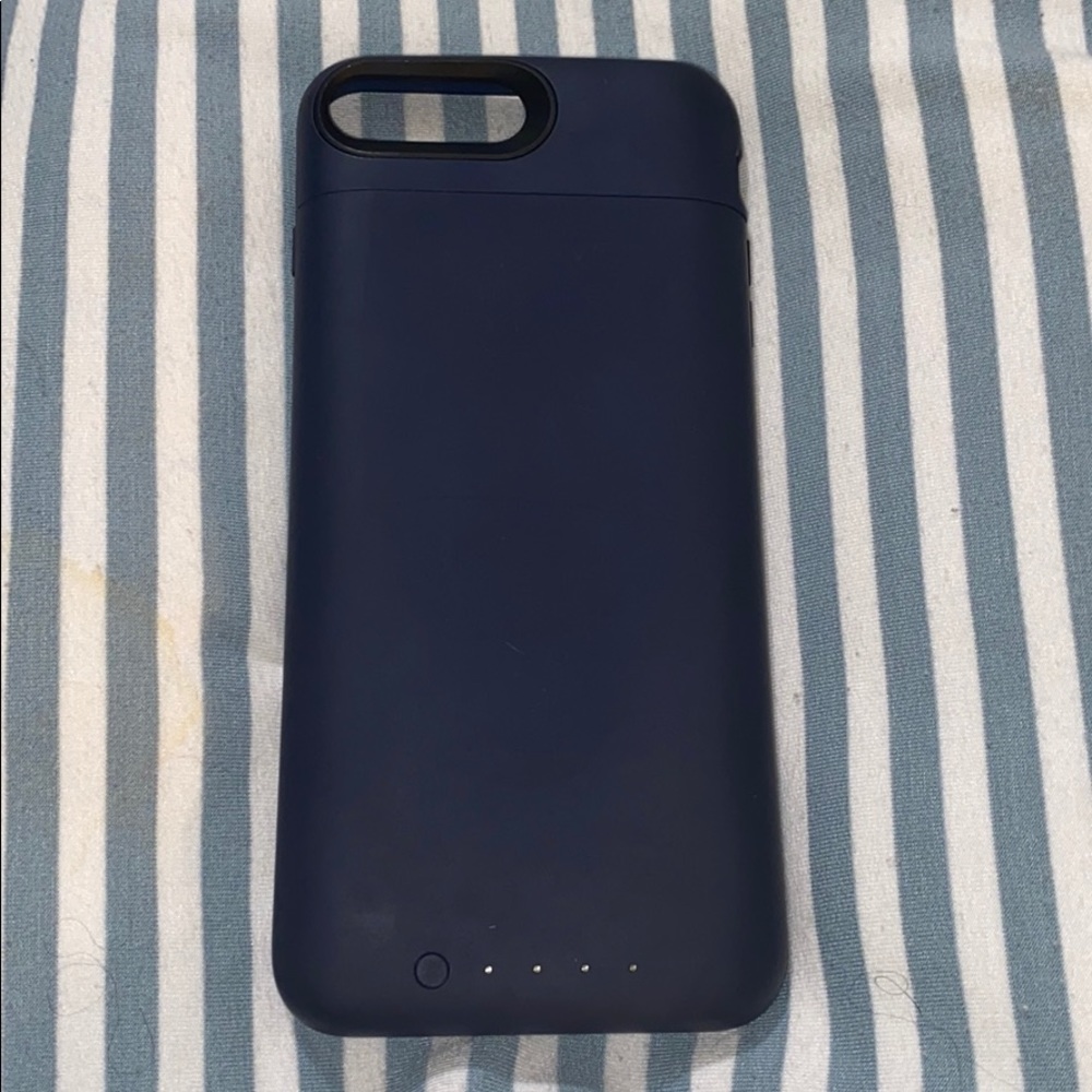 Navy iPhone 6 Plus Mophie juice pack case!
